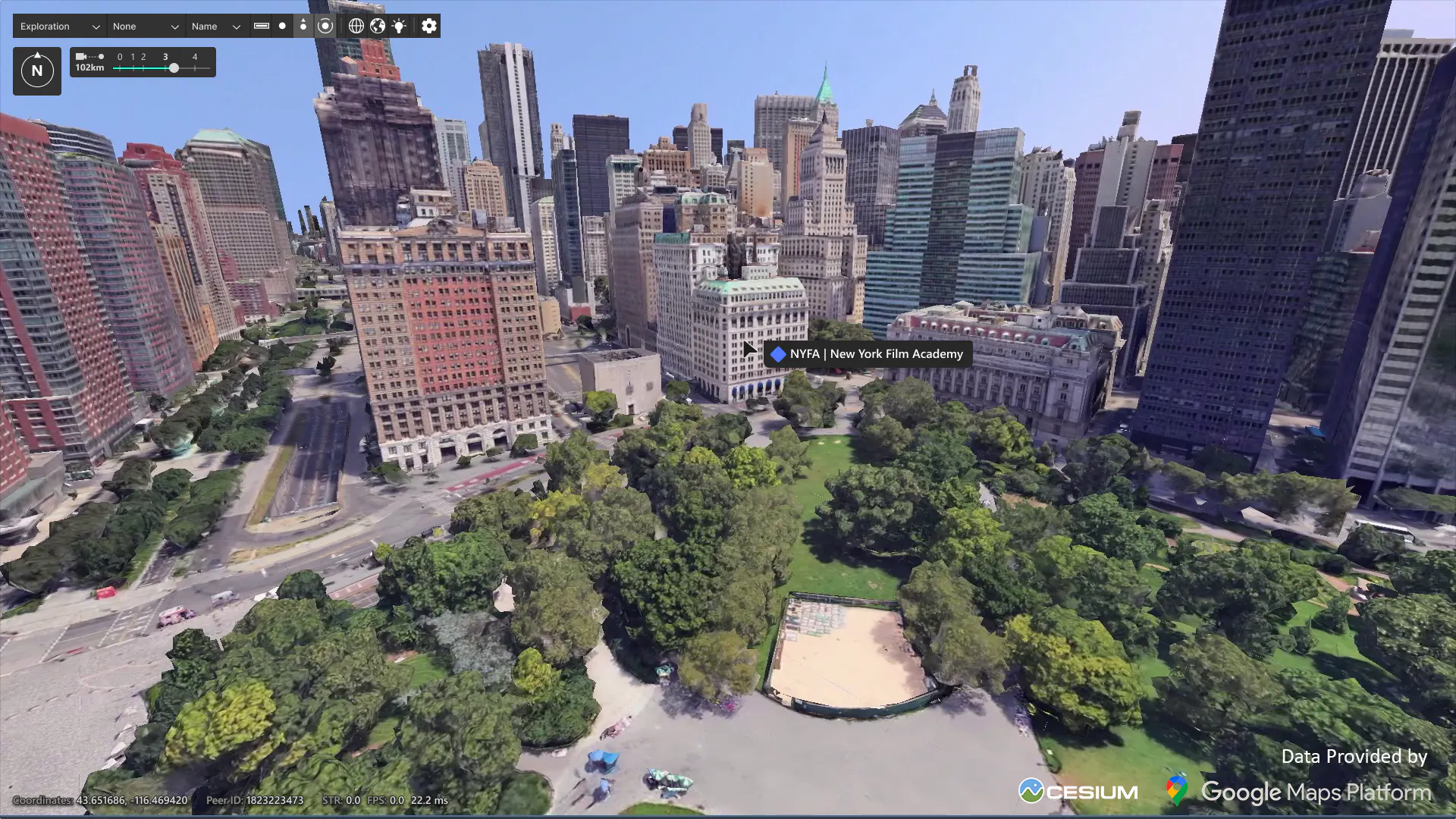 Enhancements to the Three.js 3D Tiles Renderer – Cesium