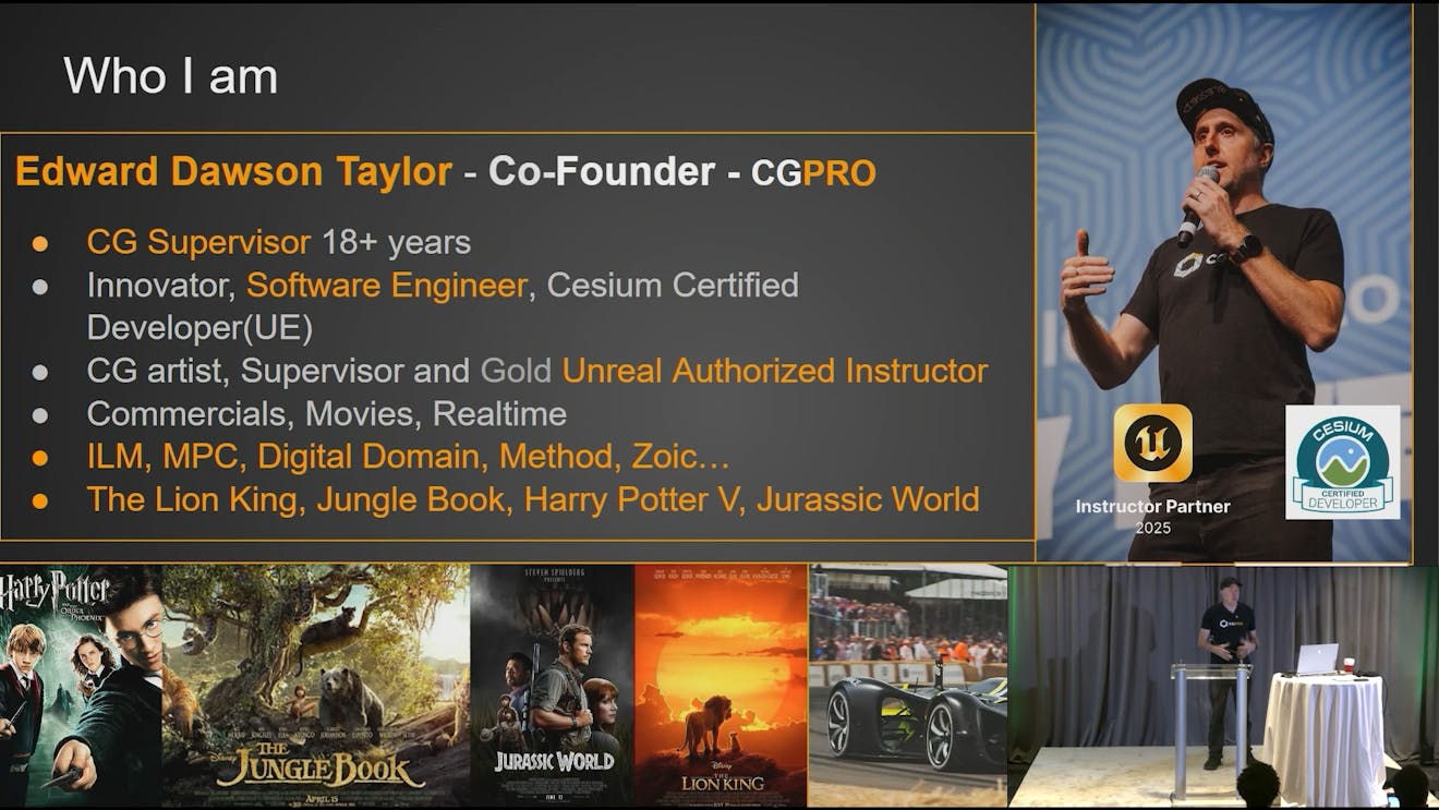 2025 Cesium Developer Conference: Unreal Worlds: Merging Cesium Geospatial Tools with Unreal Engine for Stunning Interactive Digital Twins