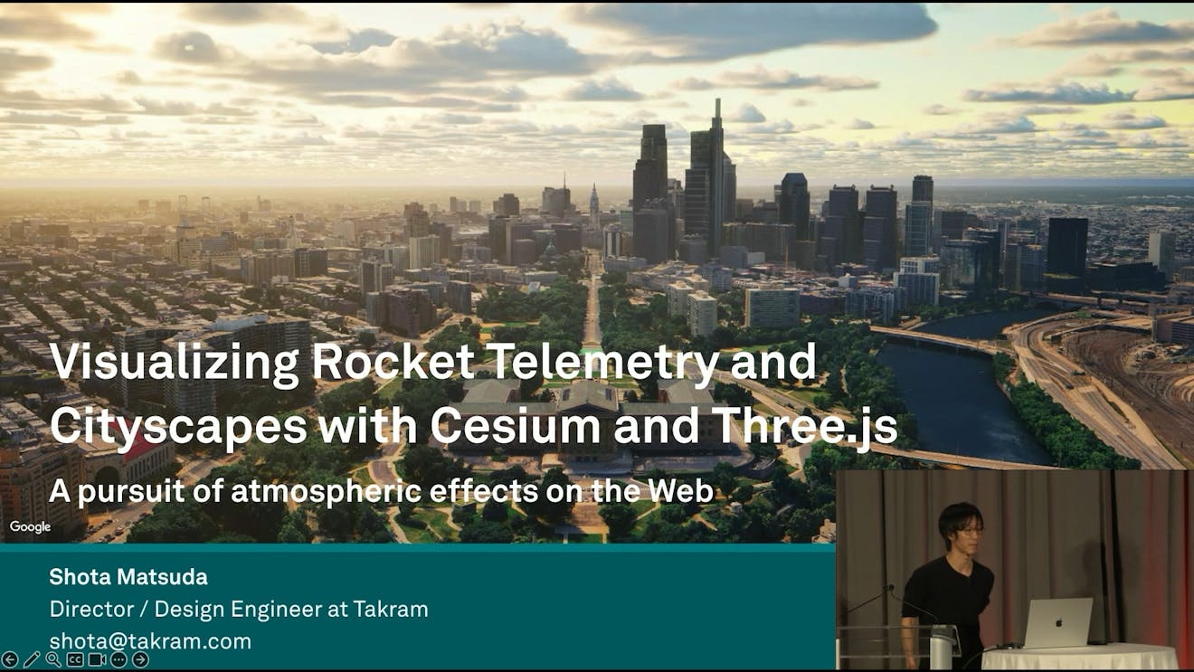 2025 Cesium Developer Conference: Visualizing Rocket Telemetry and Cityscapes with Cesium and Three.js