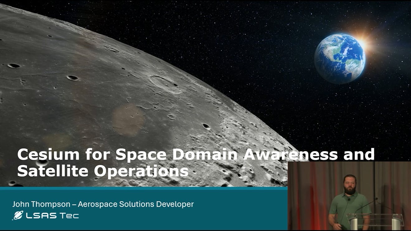 2025 Cesium Developer Conference: CesiumJS for Space Domain Awareness and Satellite Operations