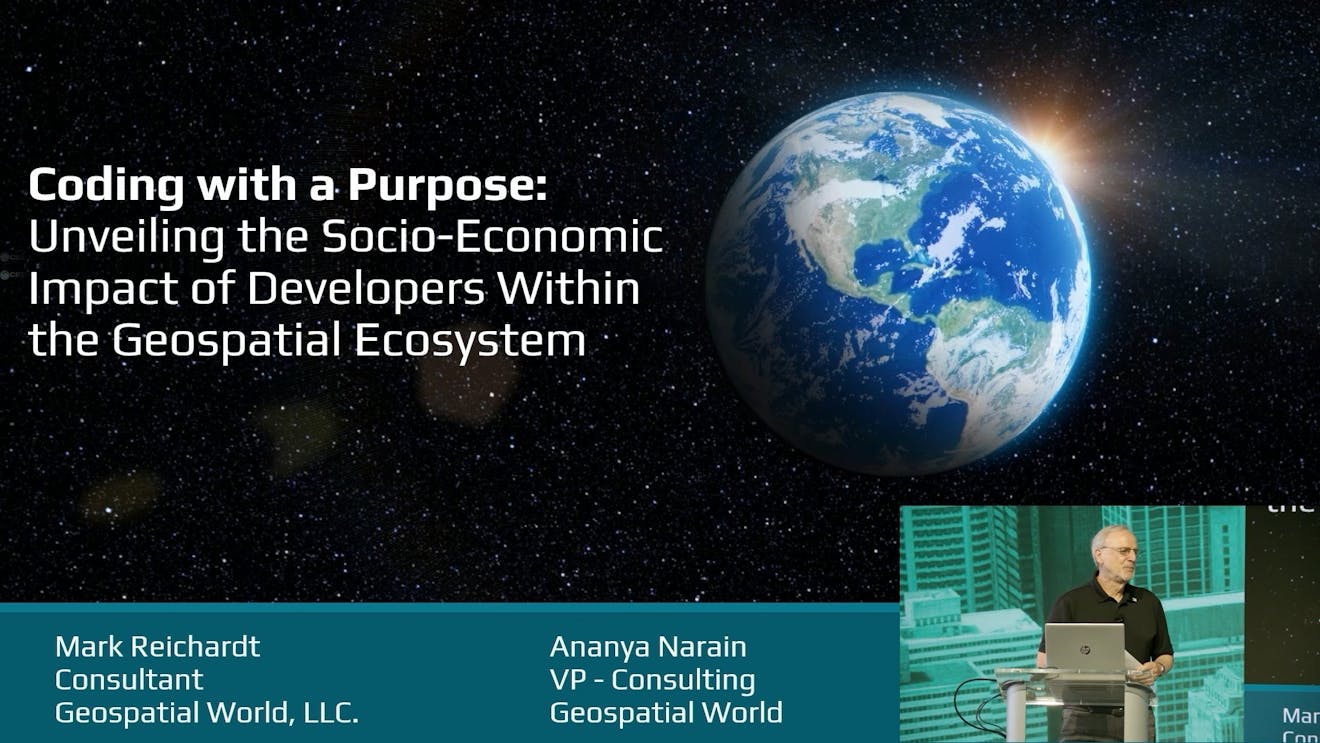 2025 Cesium Developer Conference: Coding with a Purpose: Unveiling the Socio-Economic Impact of Developers Within the Geospatial Ecosystem