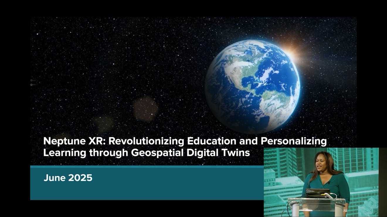 2025 Cesium Developer Conference: Neptune XR: Revolutionizing Education and Personalizing Learning through Geospatial Digital Twins