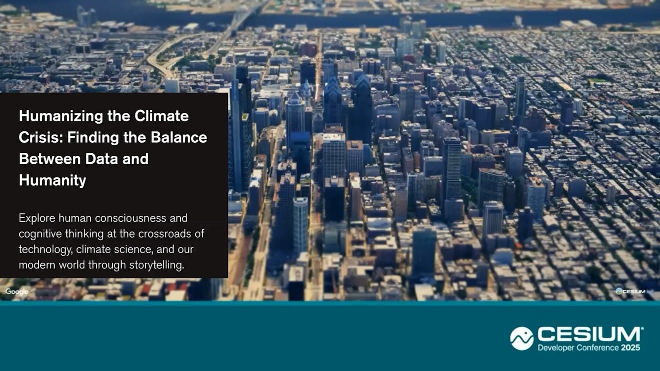 2025 Cesium Developer Conference: Mapping Narratives: The Art of Spatial Storytelling