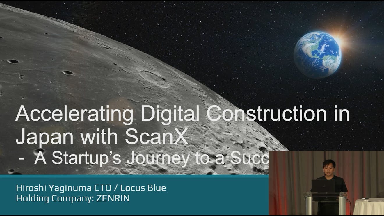 2025 Cesium Developer Conference: Enhancing Construction Productivity in Japan: The Role of ScanX and Cesium in Infrastructure Management