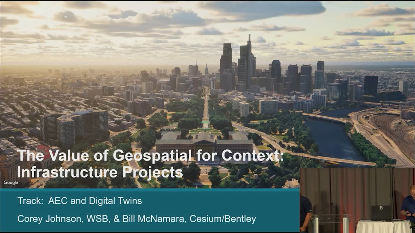 2025 Cesium Developer Conference: The Value of Geospatial for Context in Engineering Projects