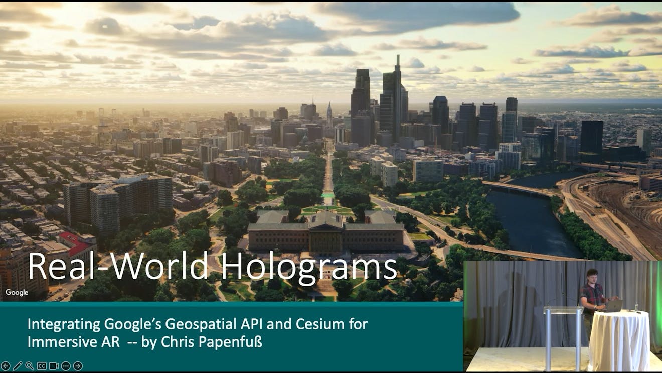 2025 Cesium Developer Conference: Real-World Holograms: Integrating Google’s Geospatial API and Cesium for Immersive AR