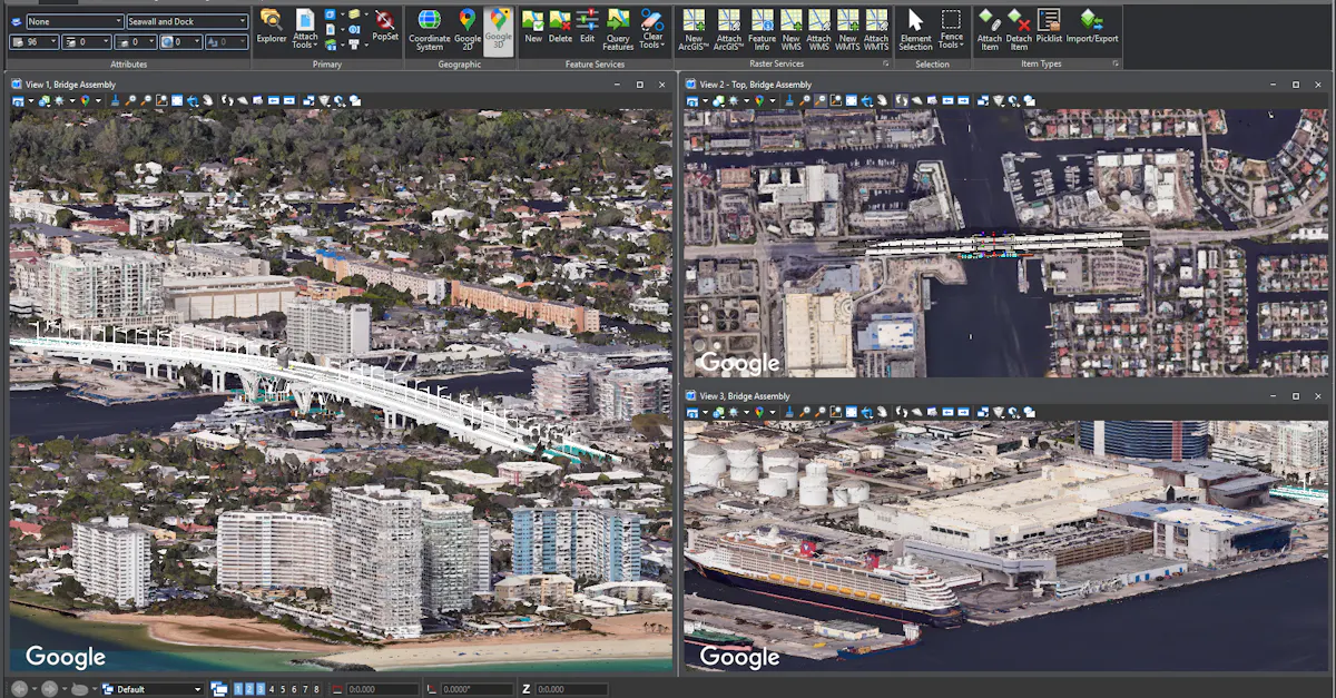 MicroStation Advances Infrastructure Design with 3D Tiles – Cesium