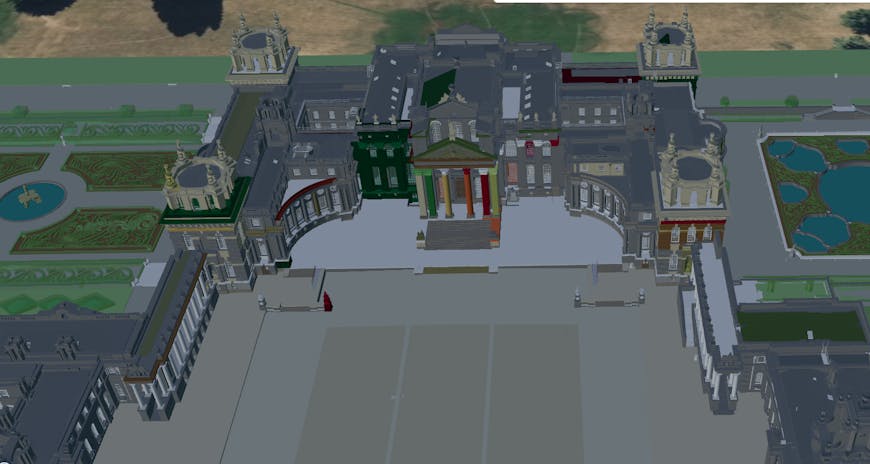 Digital twin of Blenheim Palace