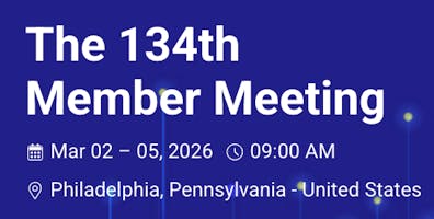 OGC: The 134th Member Meeting. Mar 02-05, 2026. 9 a.m. Philadelphia, Pennsylvania - United States.