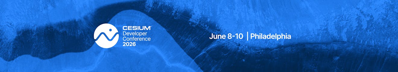 Cesium Developer Conference 2026 June 8-10 Philadelphia