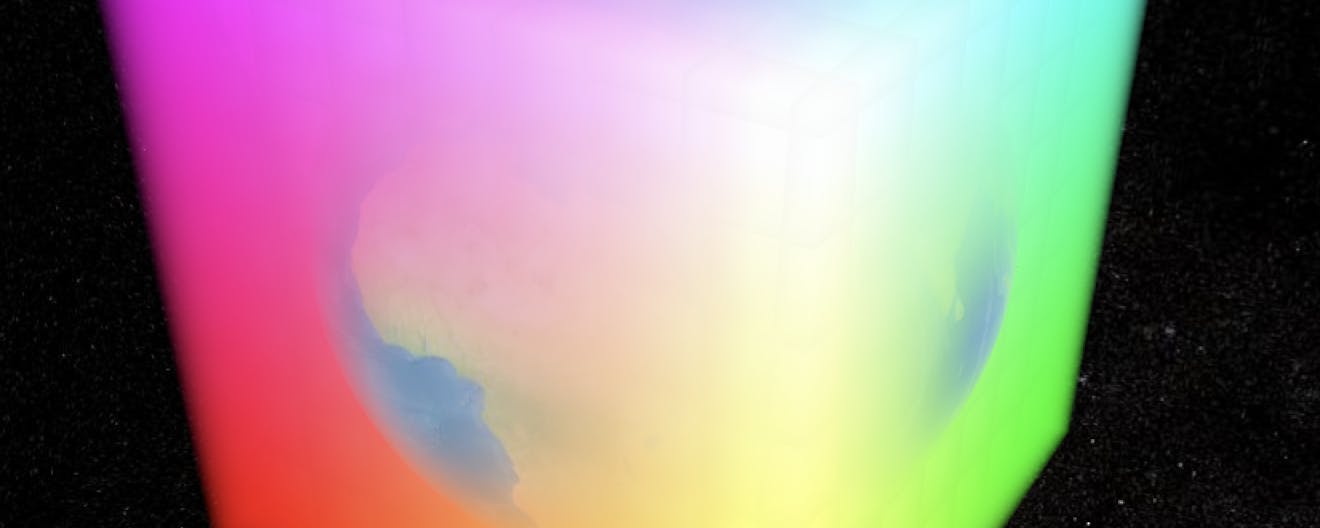 Volumetric rendering with voxels in CesiumJS was optimized with WebGL2’s 3D Textures for reduced memory usage at runtime.