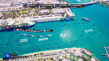 E1 race in Miami by BADASS Studios