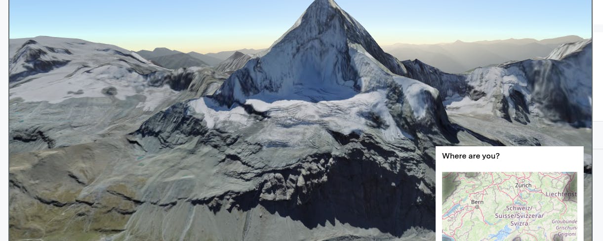 Matterhorn in Geo Challenge by Camptocamp