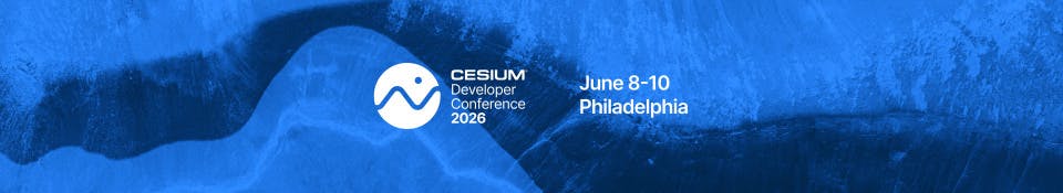 Cesium Developer Conference 2026 June 8-10 Philadelphia