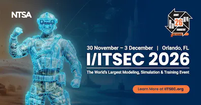 NTSA. 30 November-3 December. Orlando, Florida. I/ITSEC 2026. The world's largest modeling, simulation & training event.