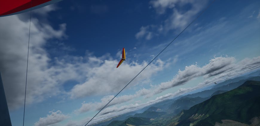 Hang glider in Freeflight Experience