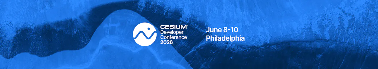 Cesium Developer Conference 2026 Header