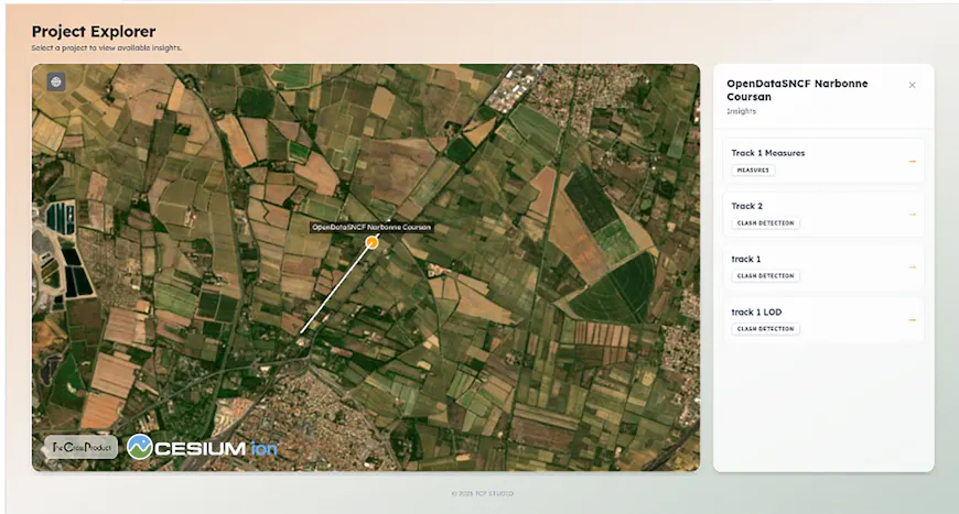 The Cross Product CesiumJS viewer