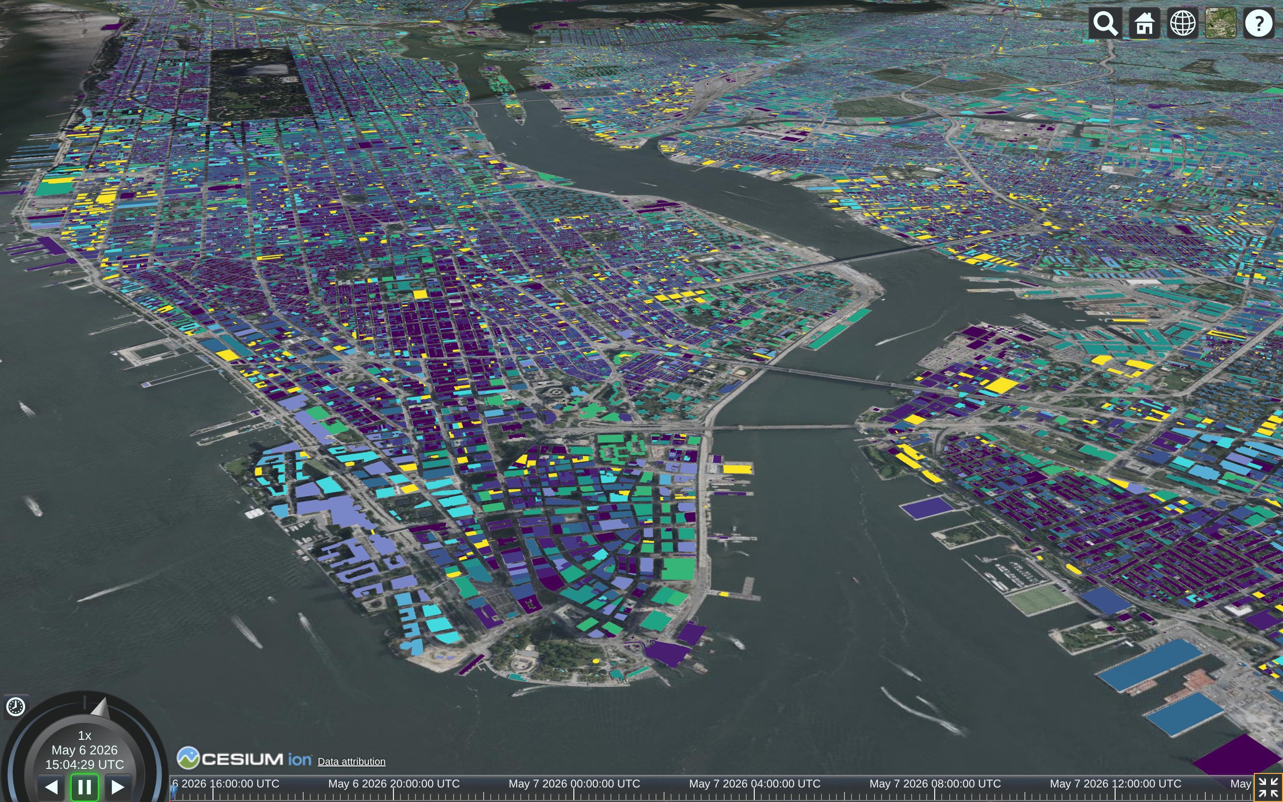 Building models in CesiumJS