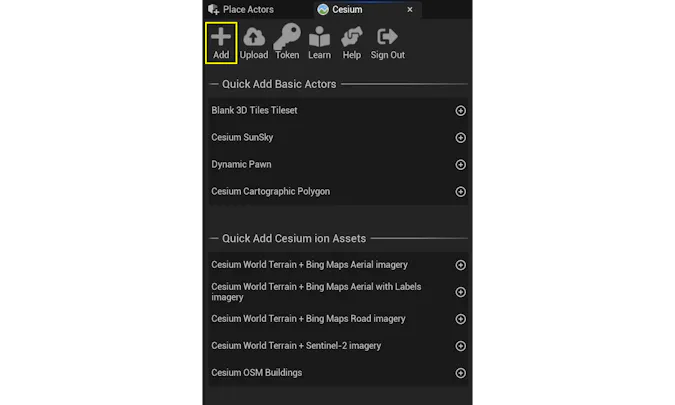 Adding Datasets – Cesium