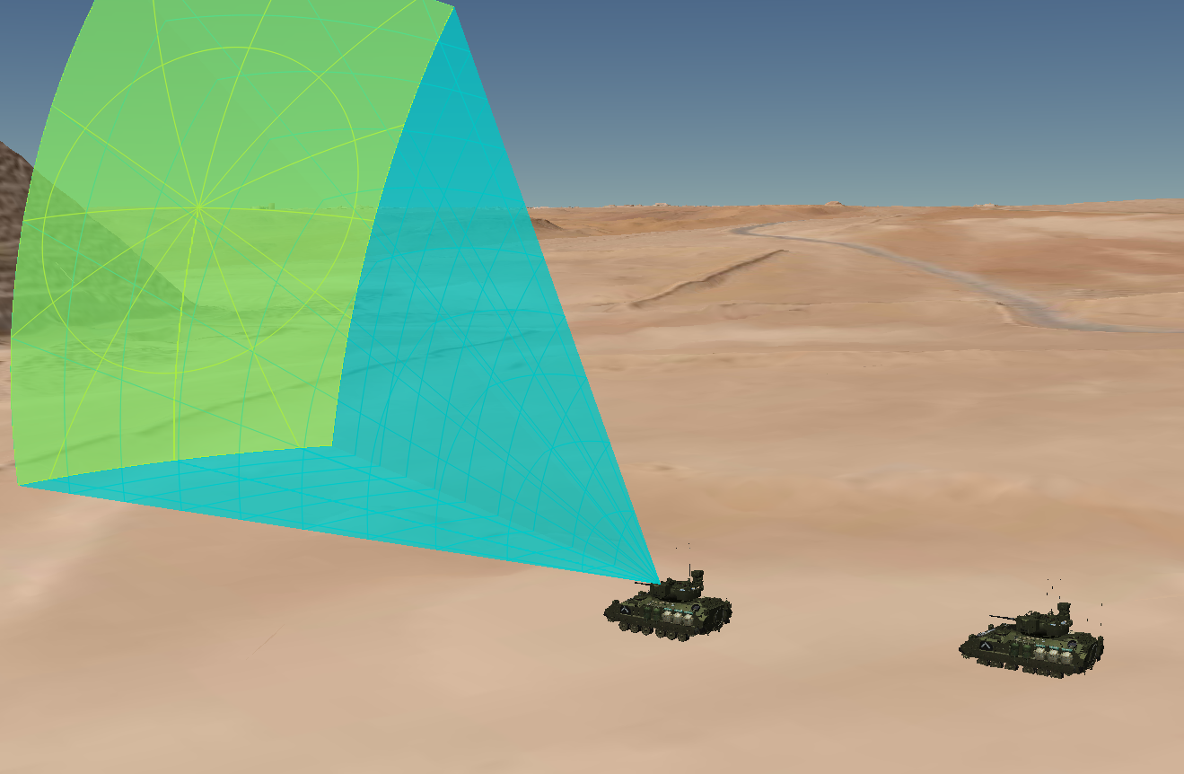 Viewshed in Cesium for GEOINT 2021