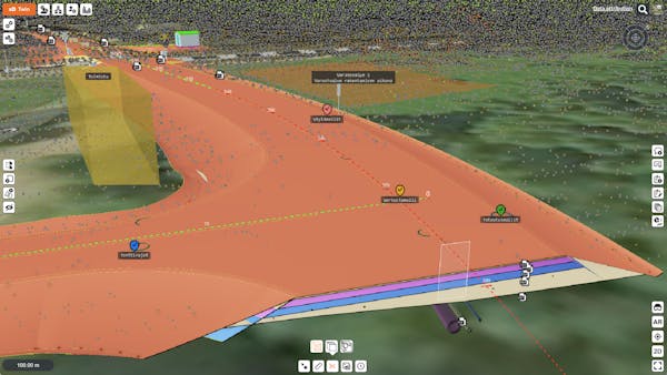 BIM for roads and highways, showing location of road and the materials it requires.