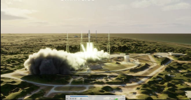 Cesium for Omniverse was used to simulate Cape Canaveral launch operations in a concept created by Cesium, Epic Games, NVIDIA, and the US Space Force for the Spaceport Integrated Operations Center.
