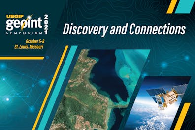 USGIF Geoint Symposium 2021 - "Discovery and Connections" - October 5-8, 2021 in St. Louis, Missouri