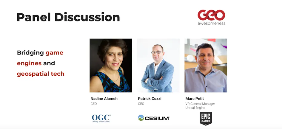 Event Follow-up: Geospatial + Game Engines – Cesium