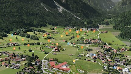 Golf Club Ruhpolding 3D map