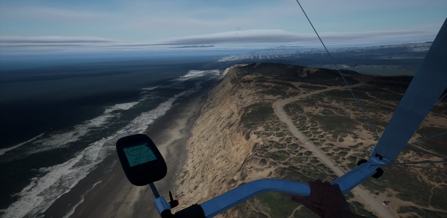 Hang glider in Freeflight Experience