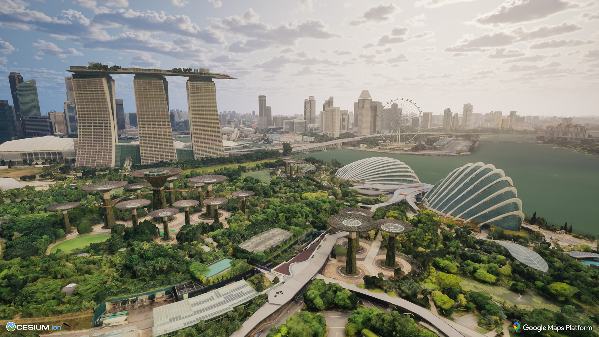 Singapore: Google Photorealistic 3D Tiles in Unreal Engine