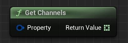 Cesium for Unreal Upgrade Guide: If needed, use Get Channels to query the texture channel information of a property texture property.