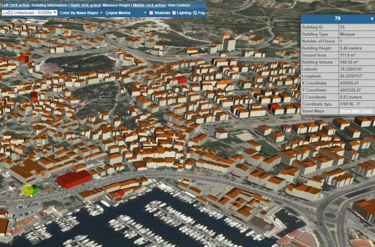 3D Buildings – Cesium