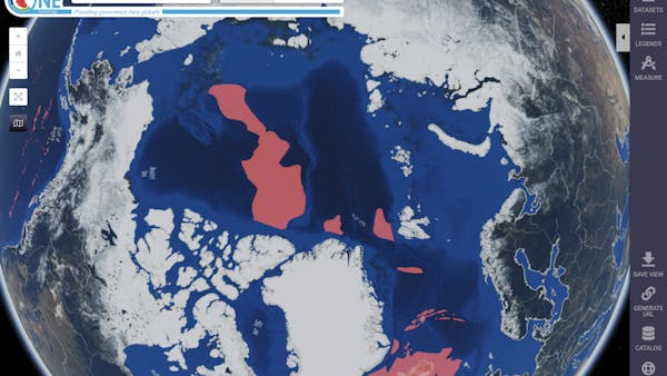 The arctic in OneGeology