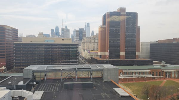 View from event space at Cesium headquarters in Philadelphia