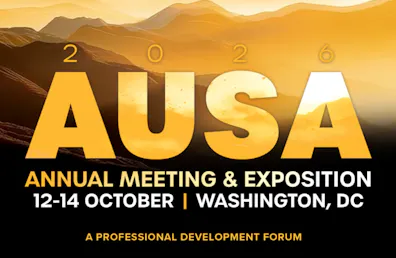 2026 AUSA annual meeting & exposition. 12-14 October. Washington, DC.