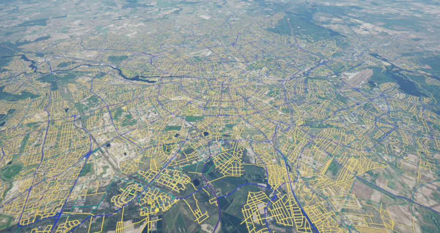 ODIS street segments for Berlin