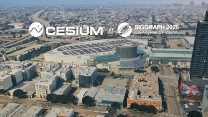Cesium at SIGGRAPH 2026: Los Angeles. 19-23 July.