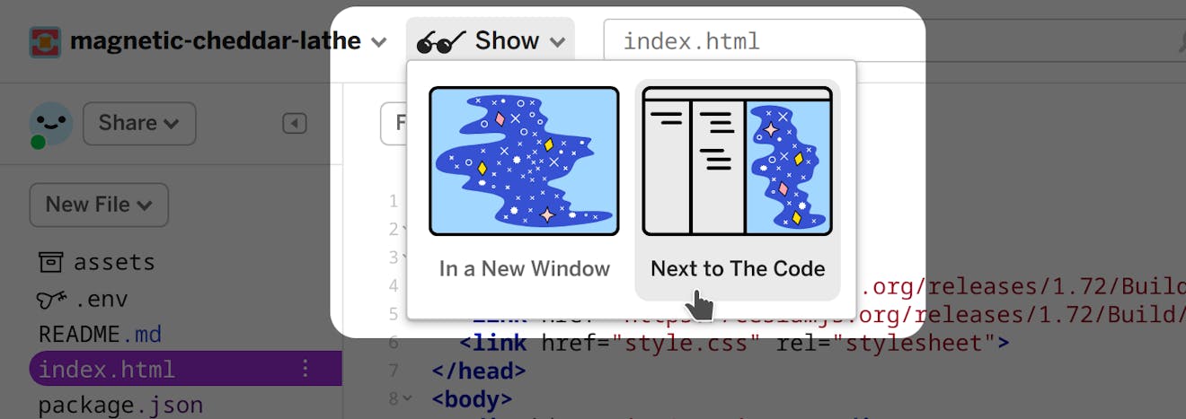 Building proposal show app