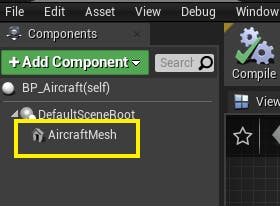 Cesium for Unreal Flight tracker addComponent