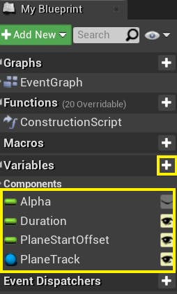 Cesium for Unreal Flight tracker planeVariables