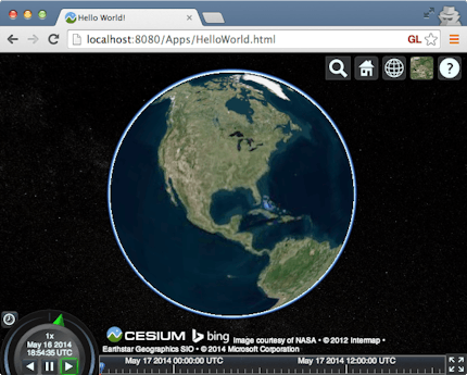 google earth HelloWorld