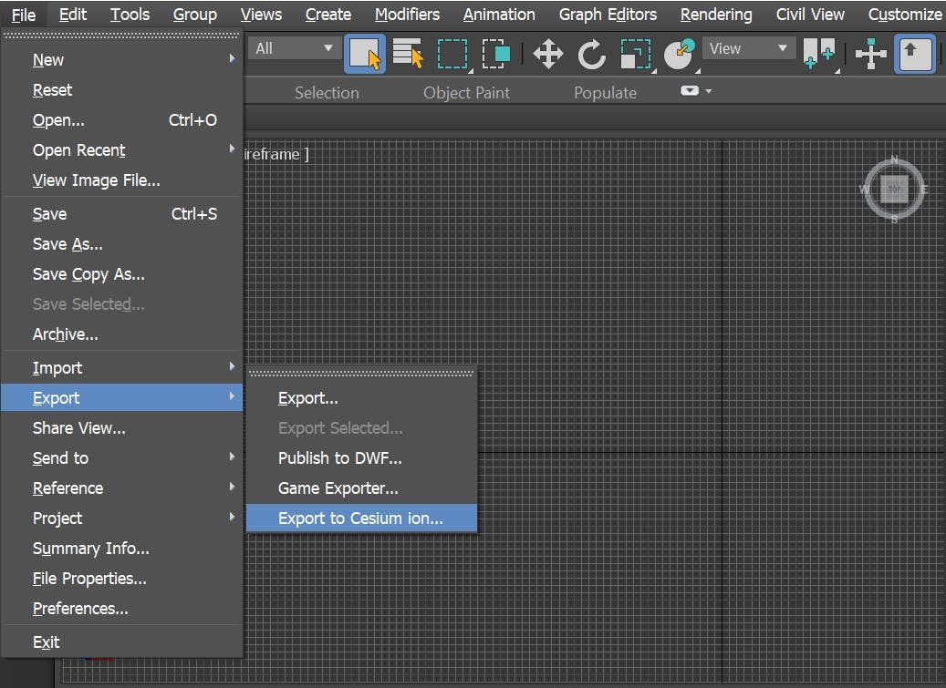 Integrating with 3DS Max export option