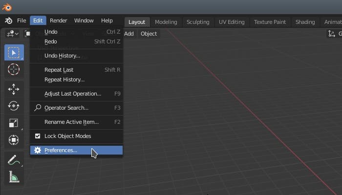 Integrating with Blender EditPreferences