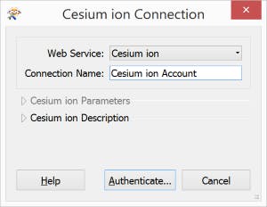 Integrating with FME connectCesiumIonAccount