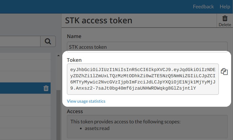Integrating with STK Copy Token