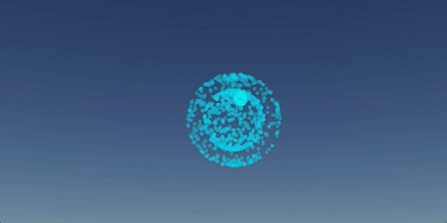 Particle systems fireworks