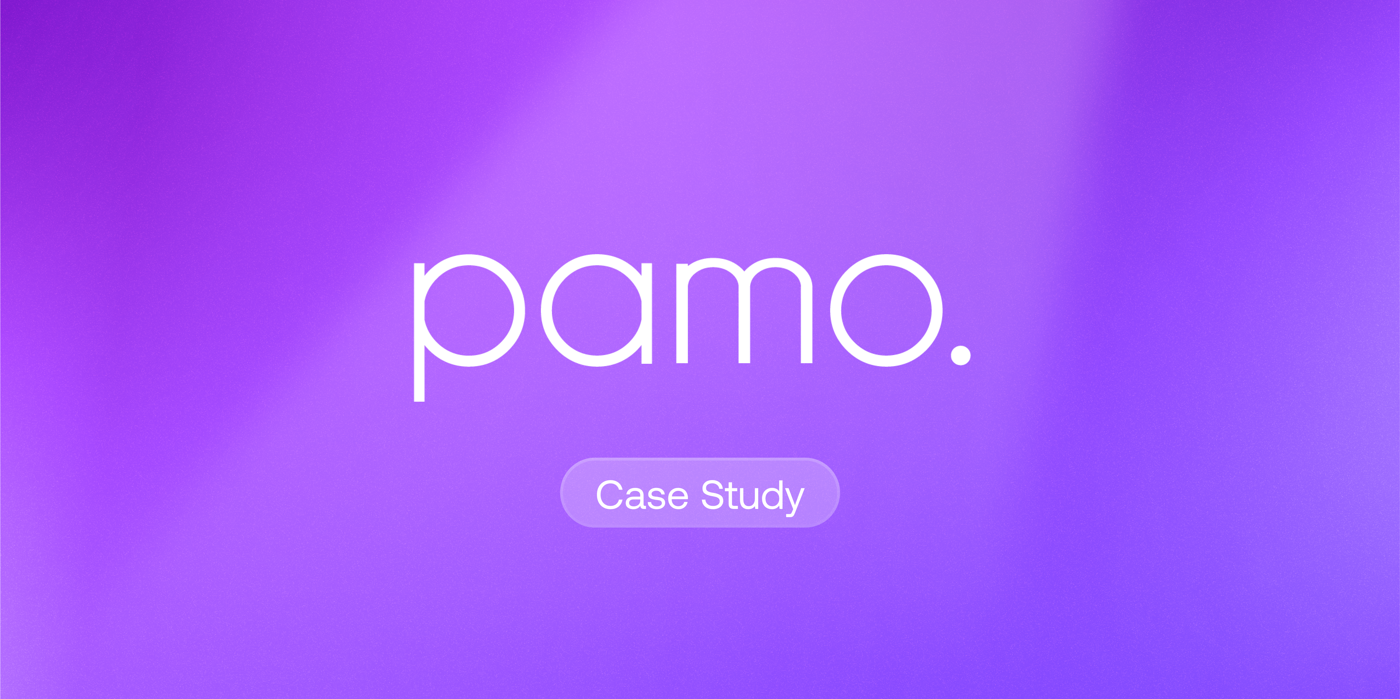 pamo design case study main image