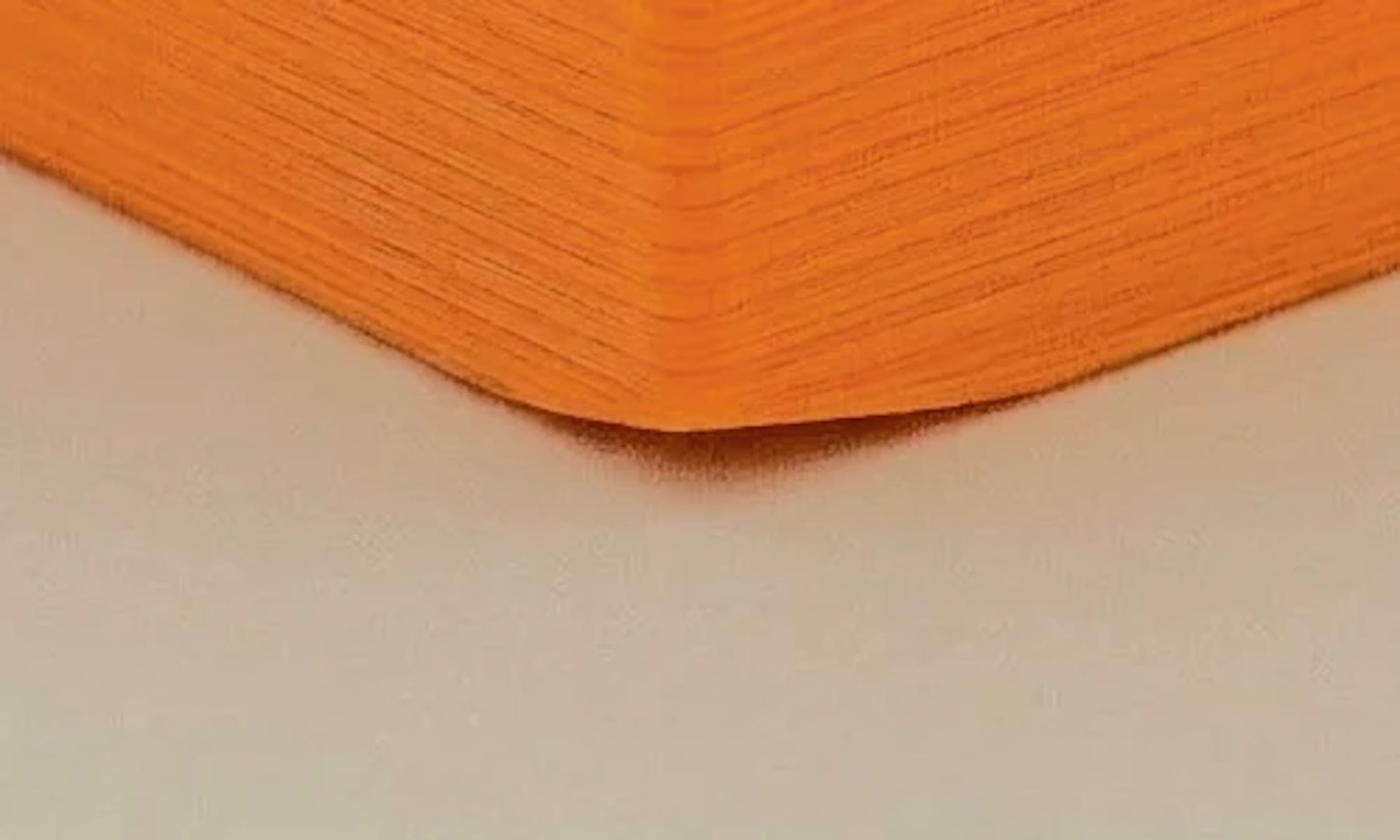 Corner of a part curling up off the plate — printed without chamber heating